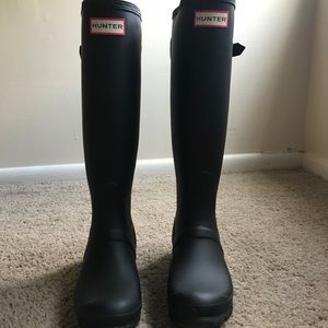 Hunter Shoes - Tall black Hunter rain boots Hunter Shoes - Tall black Hunter rain boots
